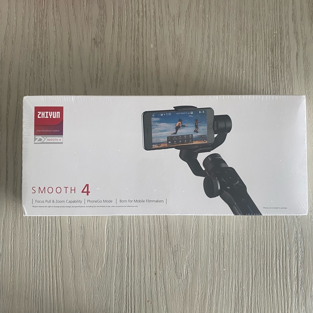 Smartphone stabilizer for smooth and advanced filming. Brand new in box.